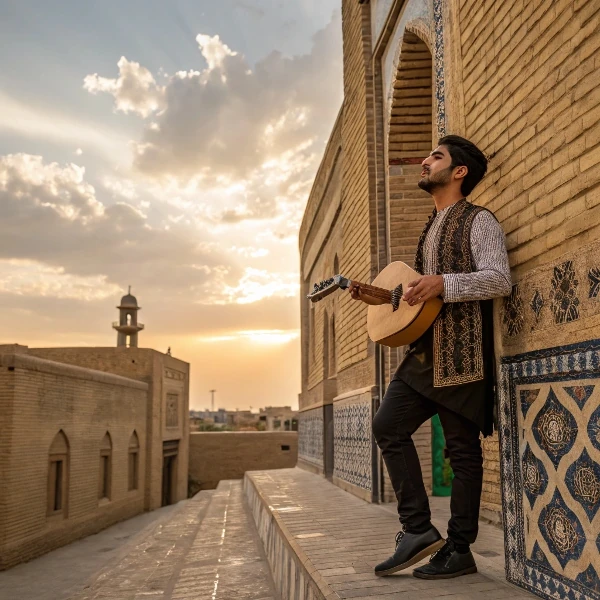 محسن حسامی خواننده ترکی خراسانی در مشهد سناباد